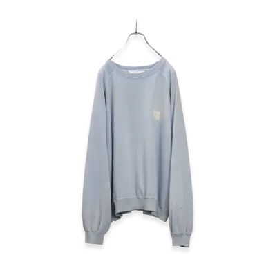 ANCELLM Light Loop Sweat Shirt "Sax"