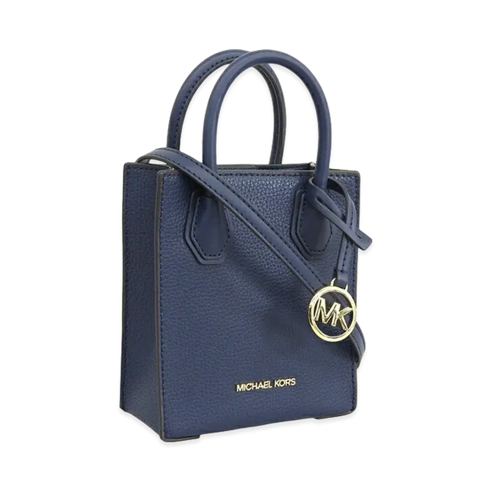 MICHAEL KORS Women's Mercer XS NS Shopper Xbody "Navy"