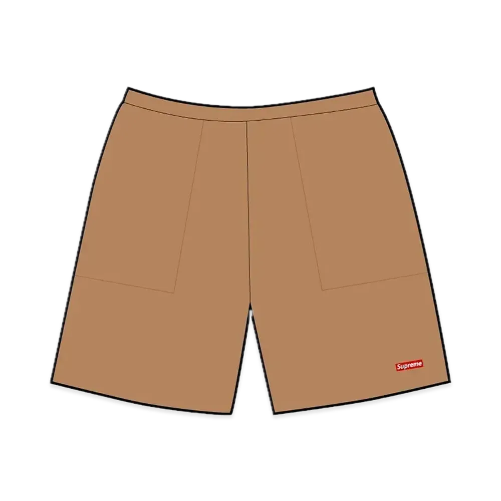 Supreme Nylon Water Short "Light Brown
"
