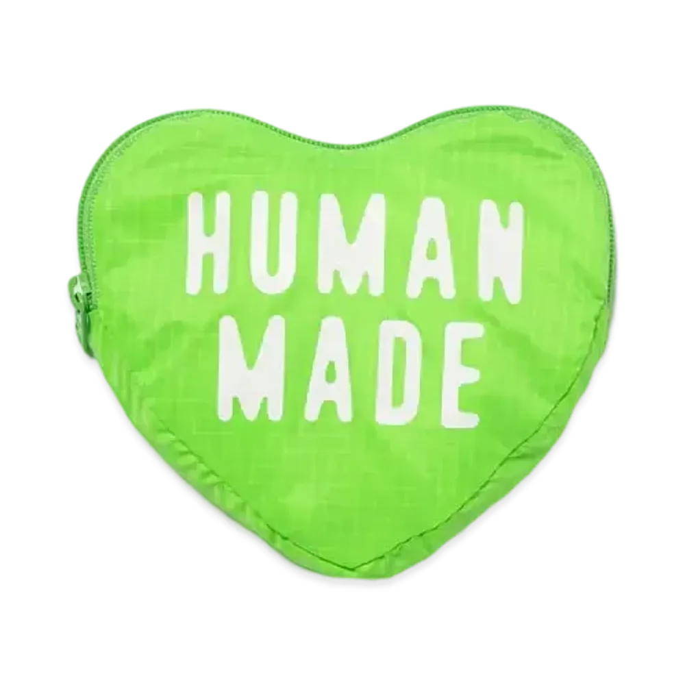 HUMAN MADE Heart Shopper Bag "Green"