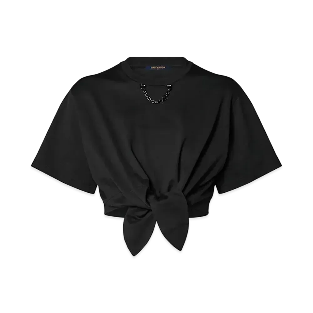 Louis Vuitton x Yayoi Kusama Self Tie T-Shirt "Noir"