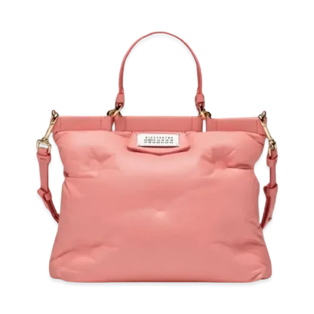 Maison Margiela Glam Slam Shopping Small "Coral"