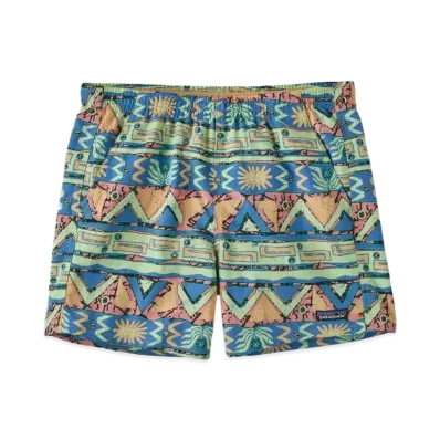 Patagonia Women's Baggies Short 5 Inch "Salamander Green"