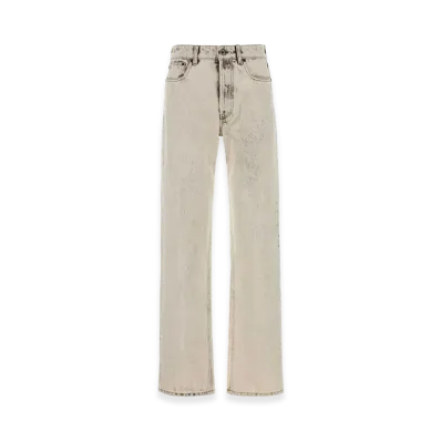 MIU MIU Women's Denim Jeans "White/Ivory"