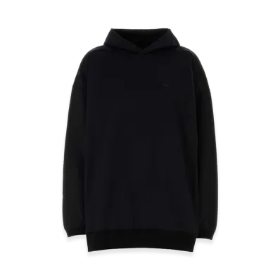 GUCCI Women's Cotton Blend Oversize Sweatshirt "Black"
