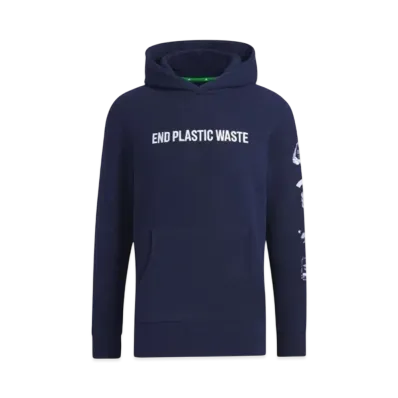 adidas EPW Graphic Fleece Long Sleeve Hoodie "Collegiate Navy/Black"