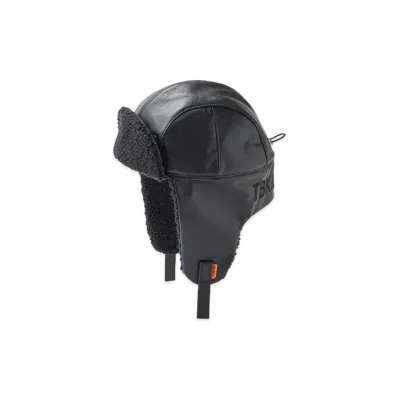 TIGHTBOOTH Leather Flight Cap "Black"