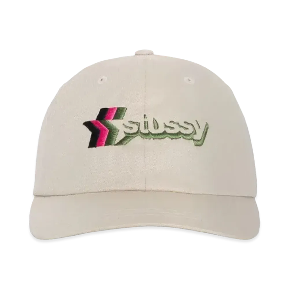 Stussy Low Pro 3 Star Strapback "Khaki"