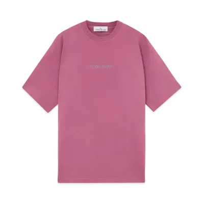 Stone Island 20479 24/2 Cotton Jersey "Onion Rose"