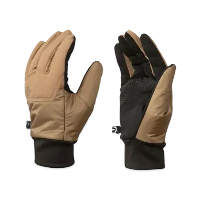 The North Face Windstopper Nuptse E-Tip Gloves "Utility Brown"