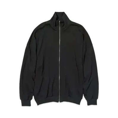 AURALEE Super High Gauge Sweat Zip Blouson "Ink Black"