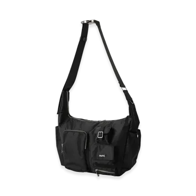 X-Girl Women's Multi Pocket Shoulder Bag "Black"