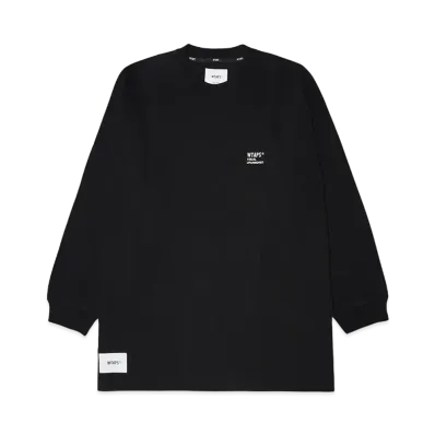 WTAPS OBJ 05 / LS / Cotton. Fortless "Black"