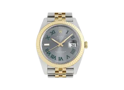 ROLEX Date-Just 41 Gray Dial 126333