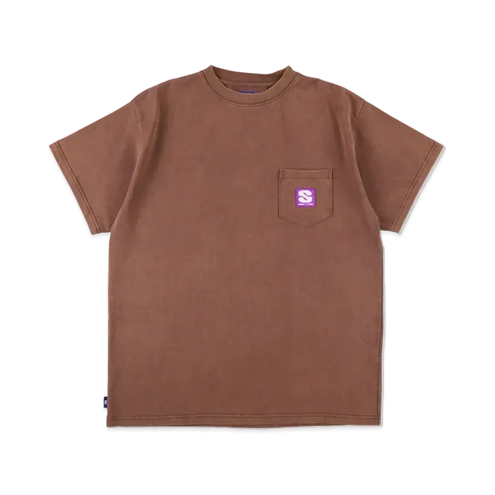 WIND AND SEA Pocket S/S Tee "Mahogany"