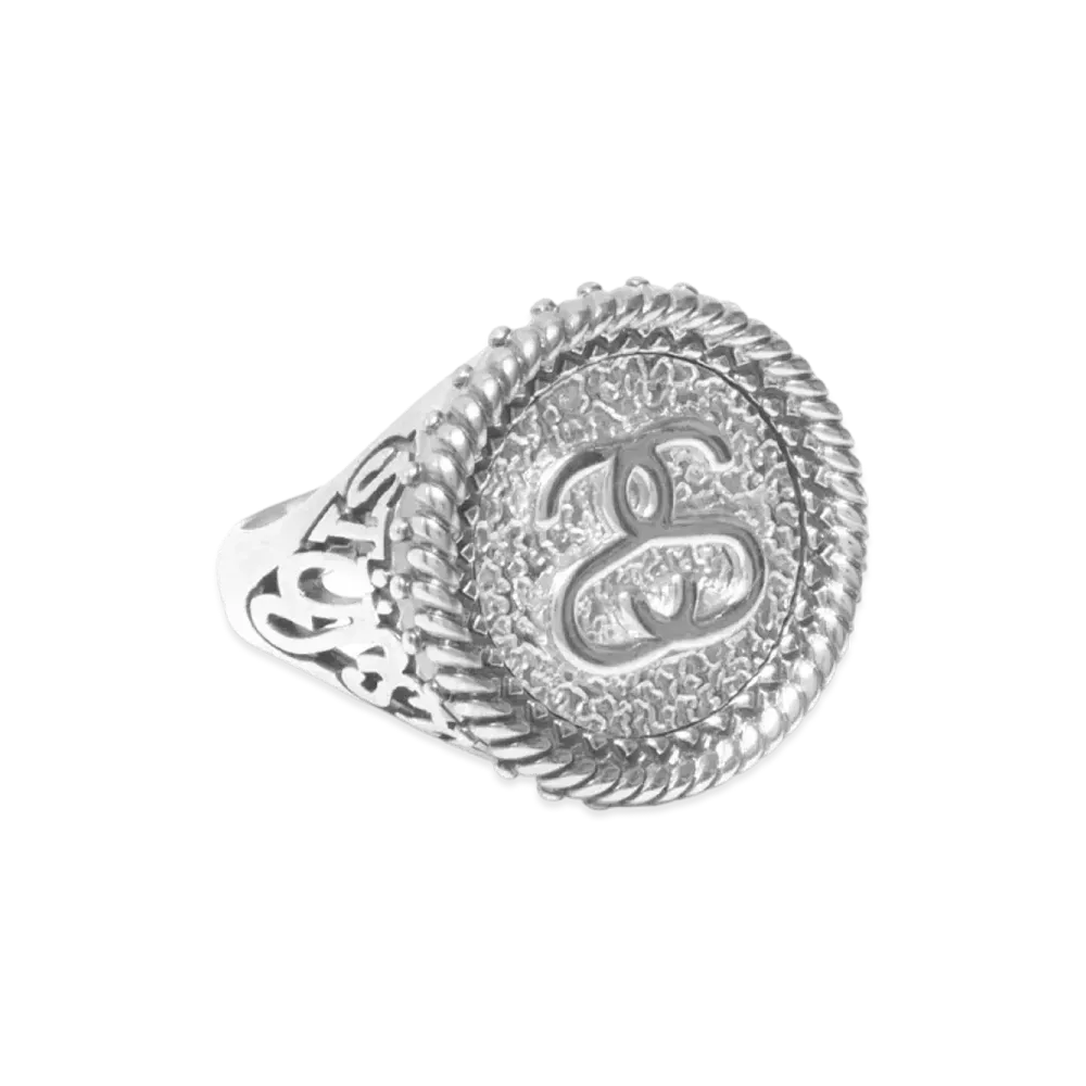 Stussy Spring 24 Jewelry Sovereign Ring "Sterling Silver"