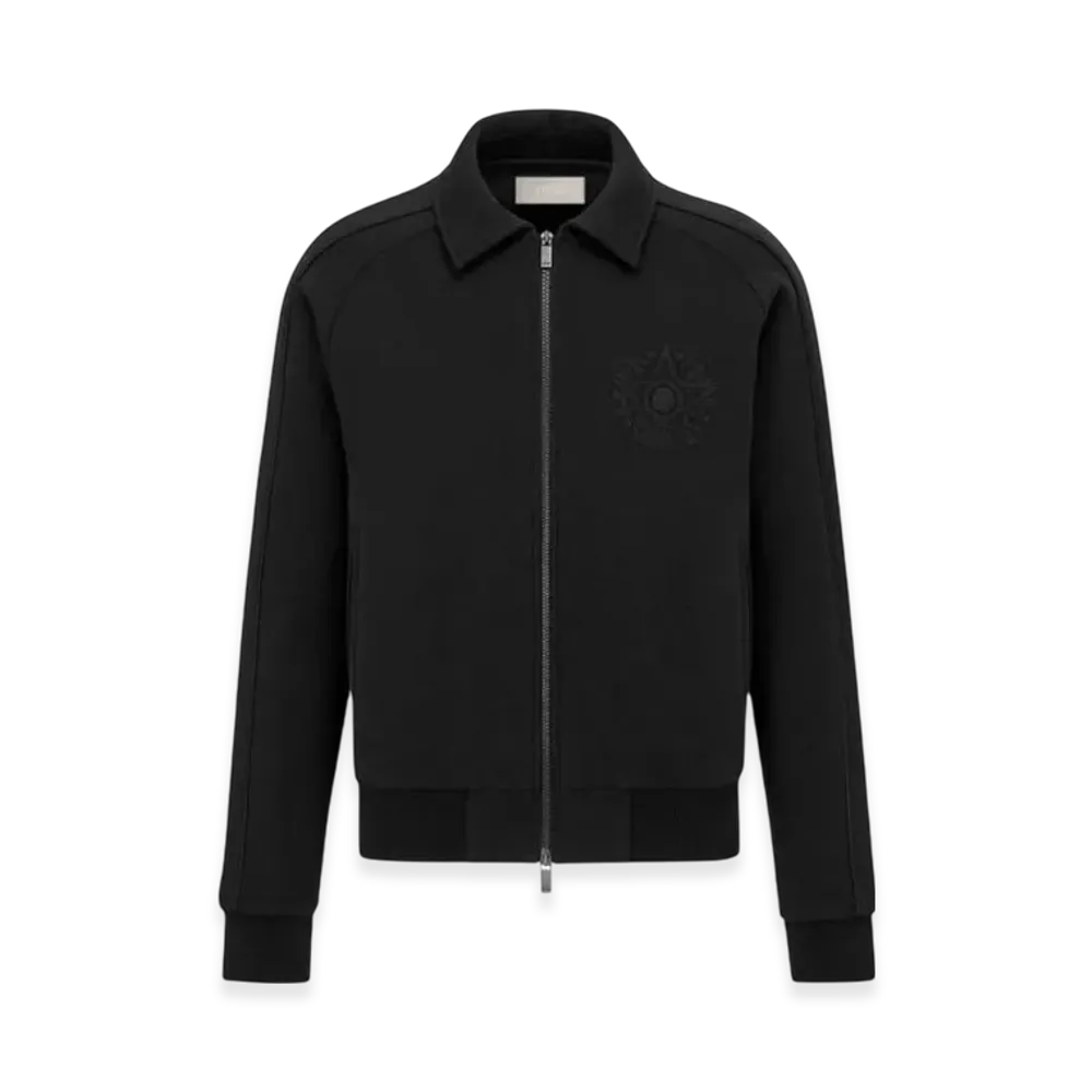 Dior Logo Embroidered Jacket "Black"