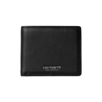 Carhartt WIP Vegas Billfold Wallet "Black/Silver"