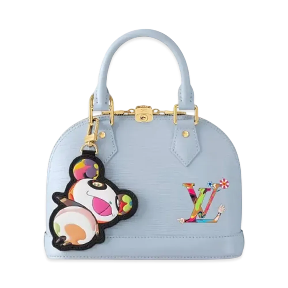 Louis Vuitton x Takashi Murakami Alma BB "Washed Blue"