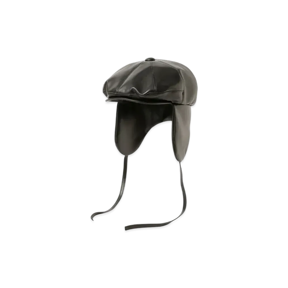BEAMS Ear Flap Casquette "Black"