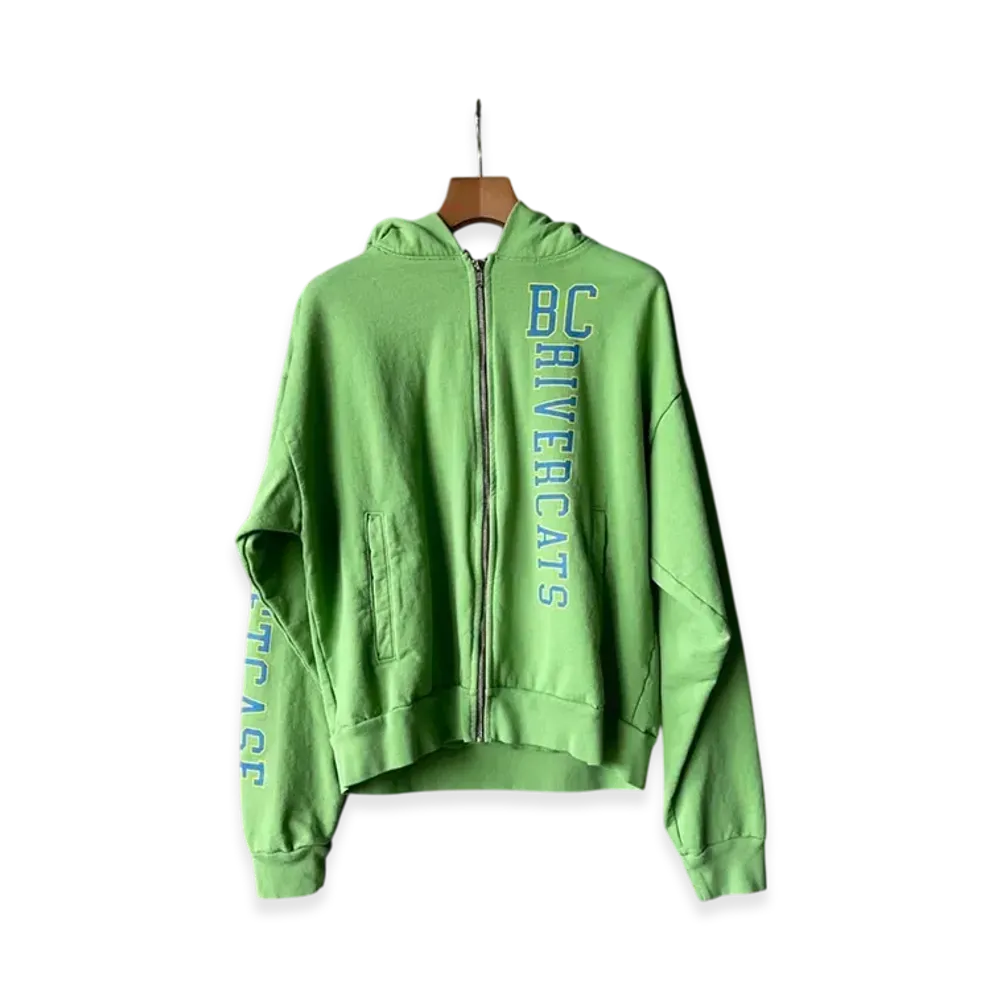Basketcse River Cats Zip Hoodie "Kelly Green"
