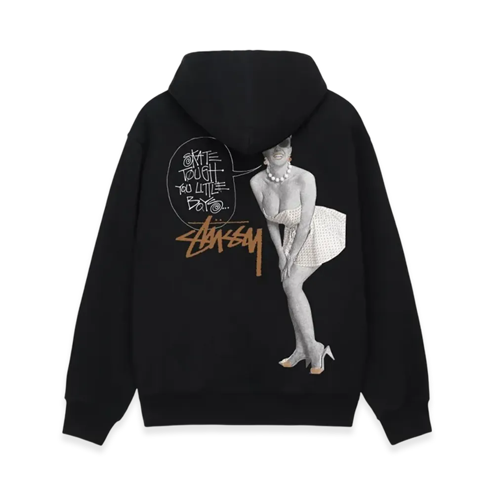 Stussy Skate Tough Hoodie "Black"