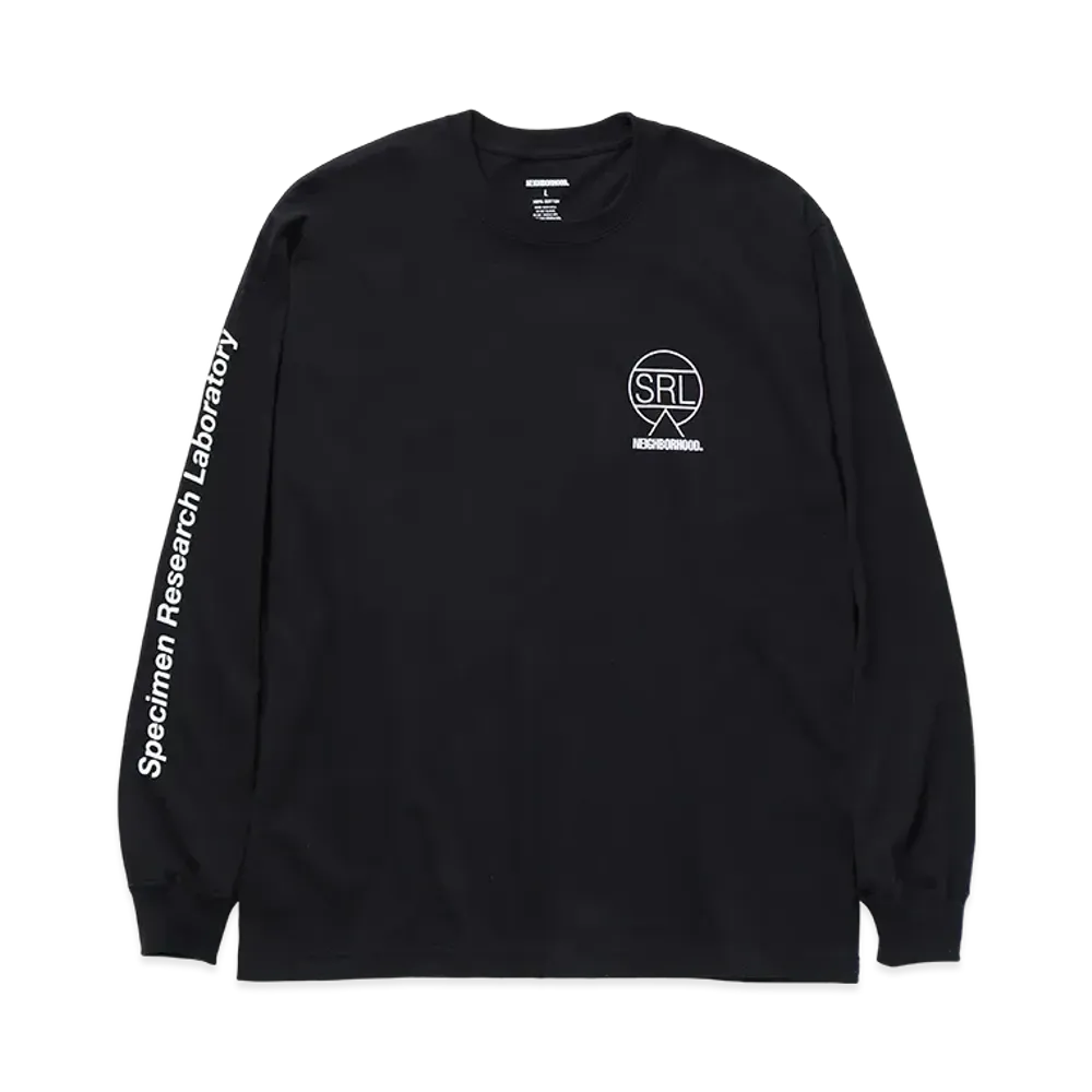 NEIGHBORHOOD SRL . Tee LS-1 "Black"