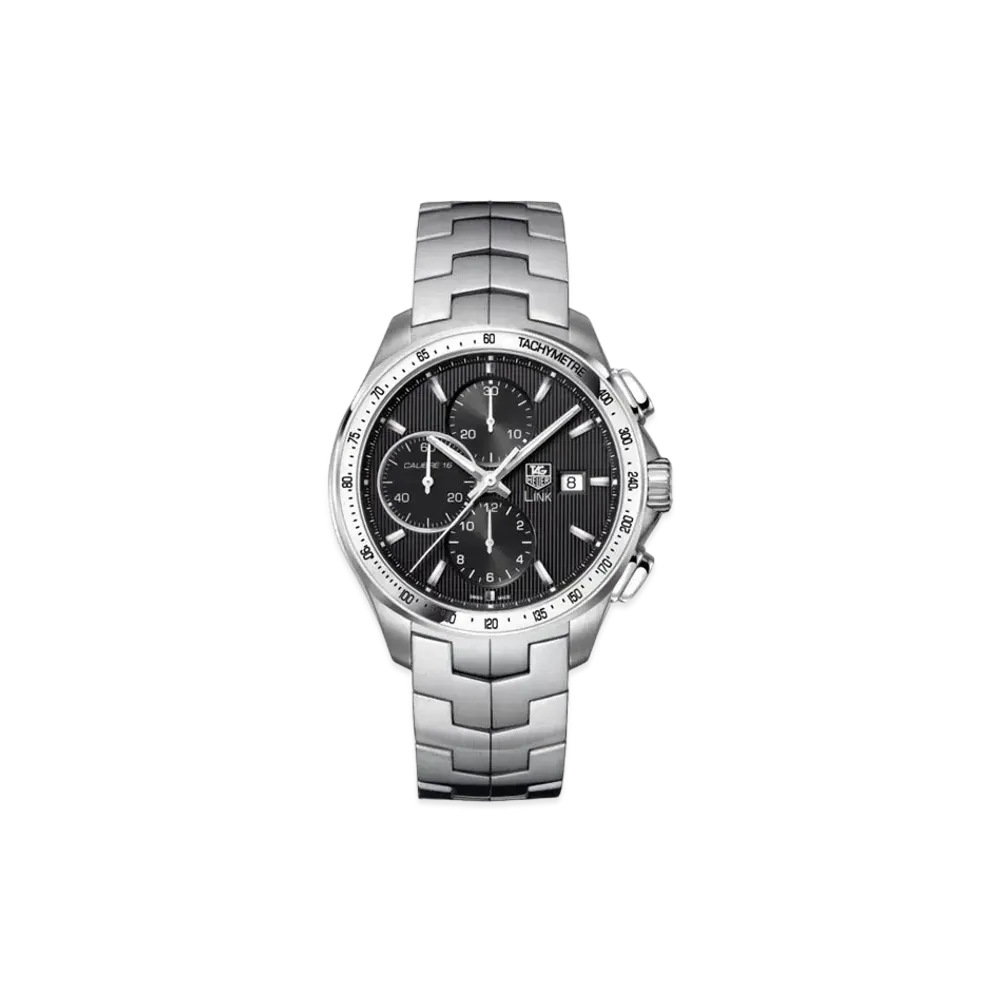 TAG Heuer Link Chronograph "Black/Stainless Steel"
