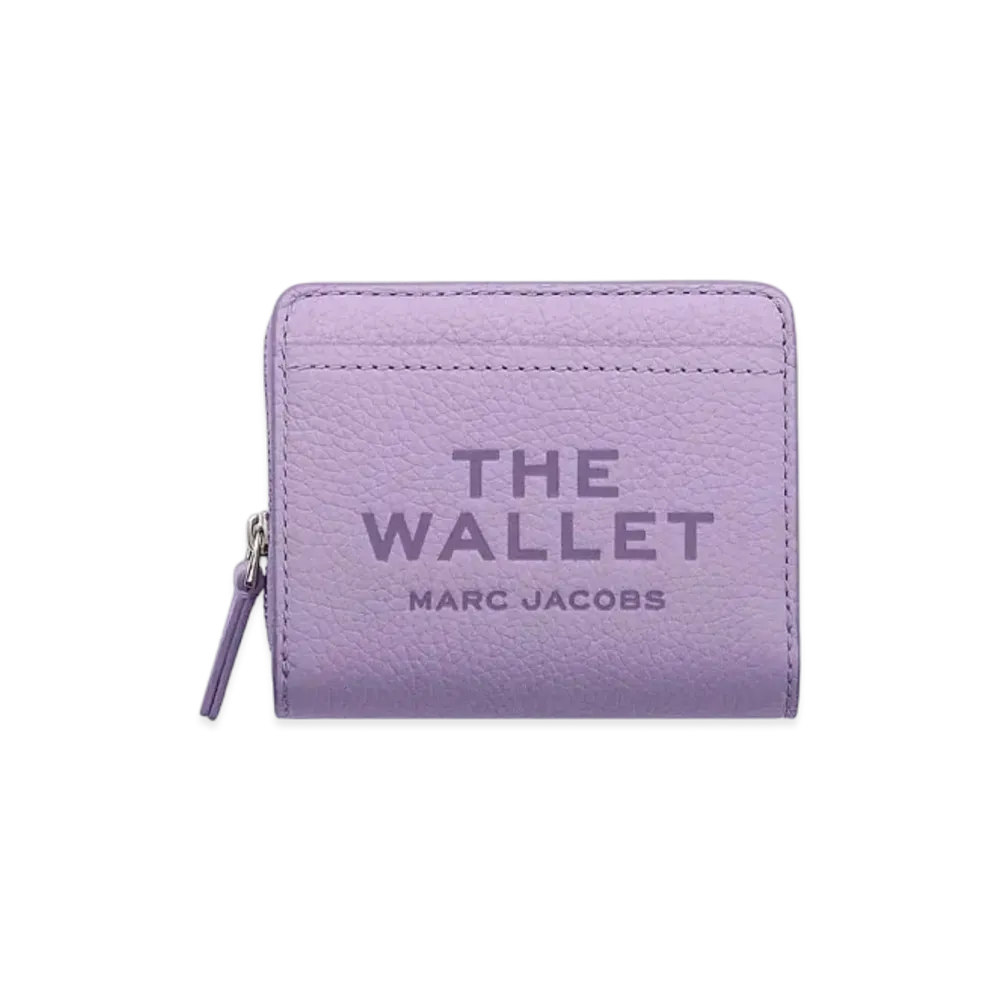 Marc Jacobs The Leather Compact Wallet Mini "Lilac"