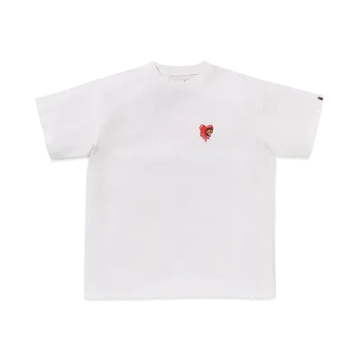 A BATHING APE x EMOTIONALLY UNAVAILABLE Baby Milo Tee "White"