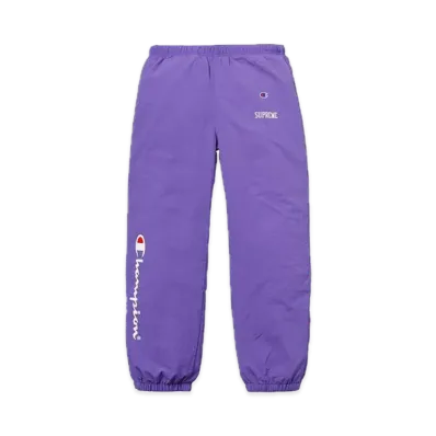 Supreme x Champion Track Pant "Light Purple"
