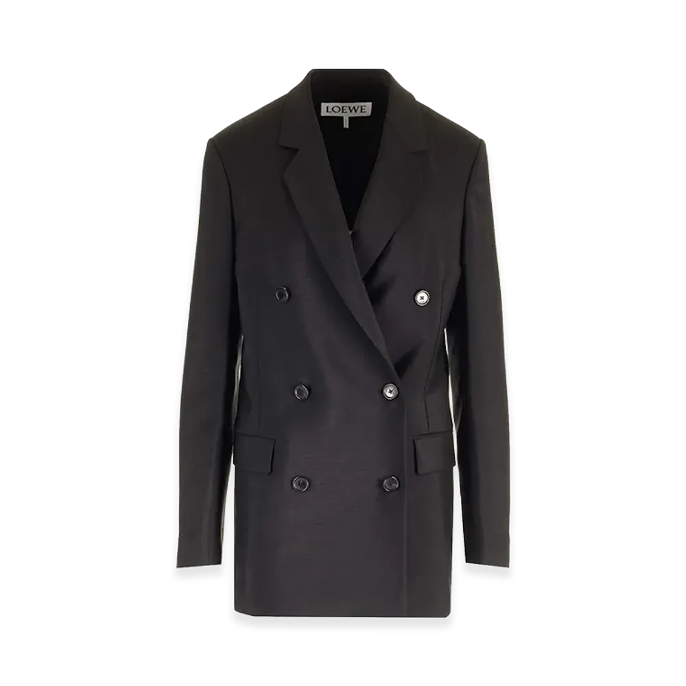 LOEWE Women's Double-Breasted Tailored "Black"