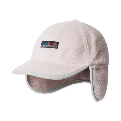 thisisneverthat x Grateful Dead Fleece Earflap Cap "Light Pink"