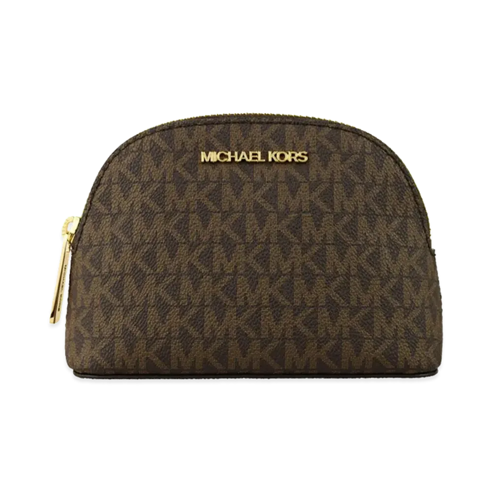 MICHAEL KORS Women's Cosmetic Pouch "Brown"