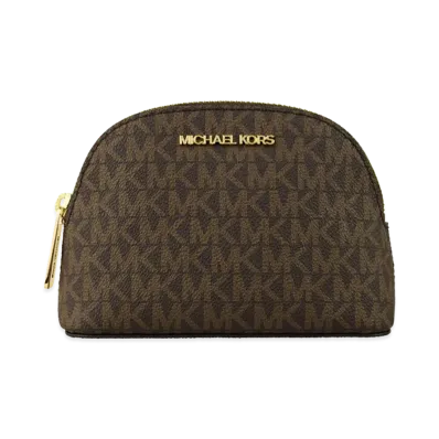 MICHAEL KORS Women's Cosmetic Pouch "Brown"