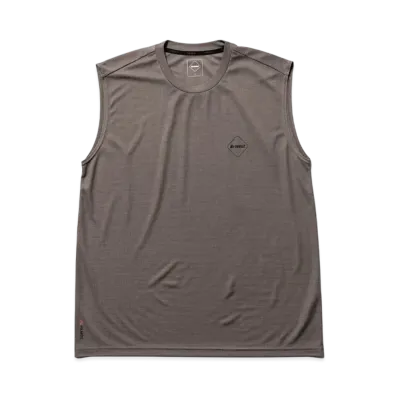 F.C.Real Bristol Polartec Power Dry N/S Training Top "Light Brown"