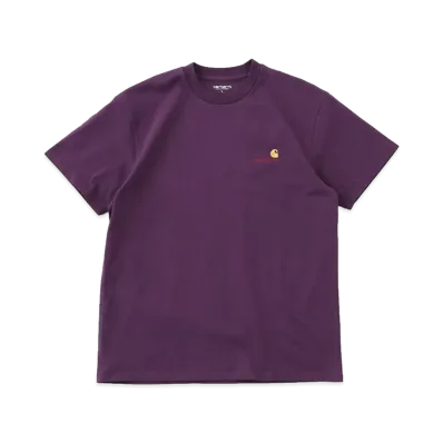 Carhartt WIP S/S American Script T-Shirt "Huckleberry"