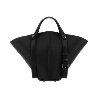 Maison Margiela Women's Leather Bucket Bag "Black"
