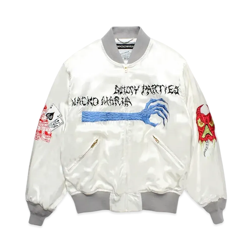 WACKO MARIA x NECKFACE Vietnam Jacket "White"