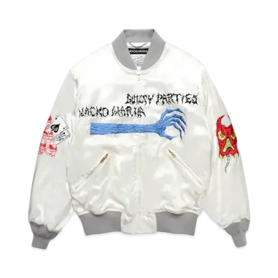 WACKO MARIA x NECKFACE Vietnam Jacket "White"