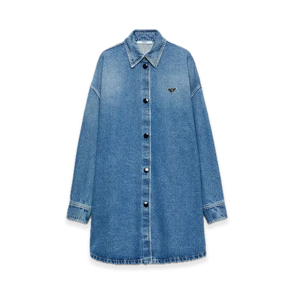 PRADA Denim Shirt "Light blue"