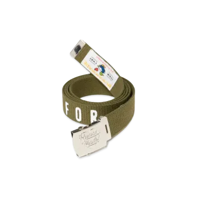 HUMAN MADE WEB BELT "Olive Drab"
