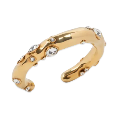 DRIES VAN NOTEN Women's Embellished Cuff "Gold"
