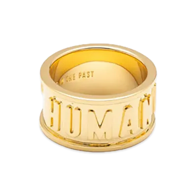 HUMAN MADE Silver Ring "Gold"