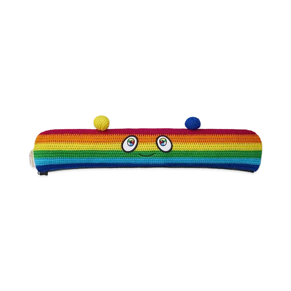 CANADA GOOSE Rainbow Smiles Hood Trim "Mira Mikati Rainbow Print"