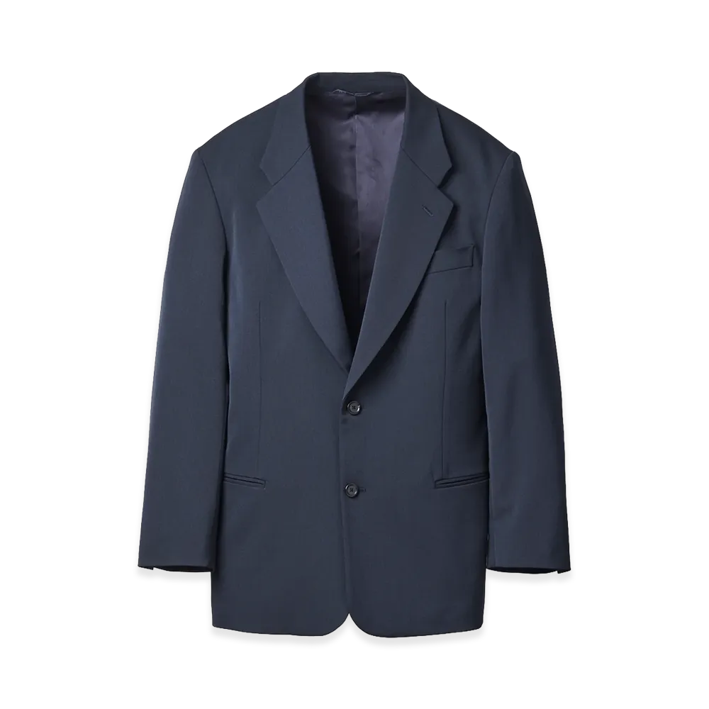 SEDAN ALL-PURPOSE Single-Breasted Tailored Jacket "Navy"