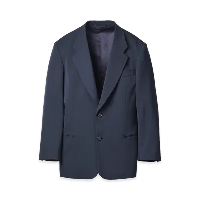 SEDAN ALL-PURPOSE Single-Breasted Tailored Jacket "Navy"