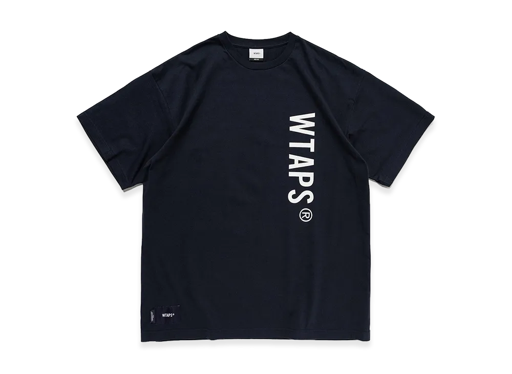 WTAPS Sign / SS / Cotton "Navy"