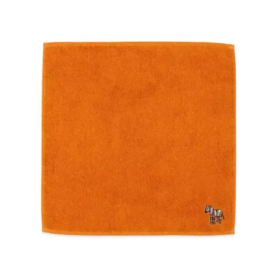 Paul Smith Multicolor Zebra Towel Handkerchief "Orange"