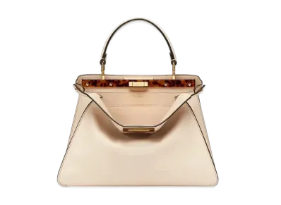 FENDI Peekaboo Iseeu Medium Leather Bag "Pink"